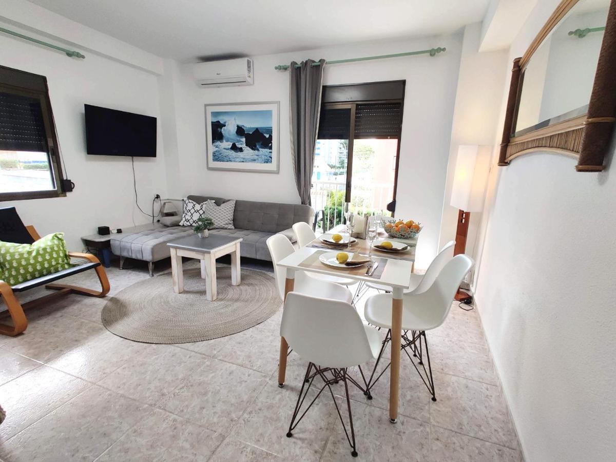 Apartament 100 M De Playa De Gandia 3 -4 Personas Parking Ascensor Екстер'єр фото