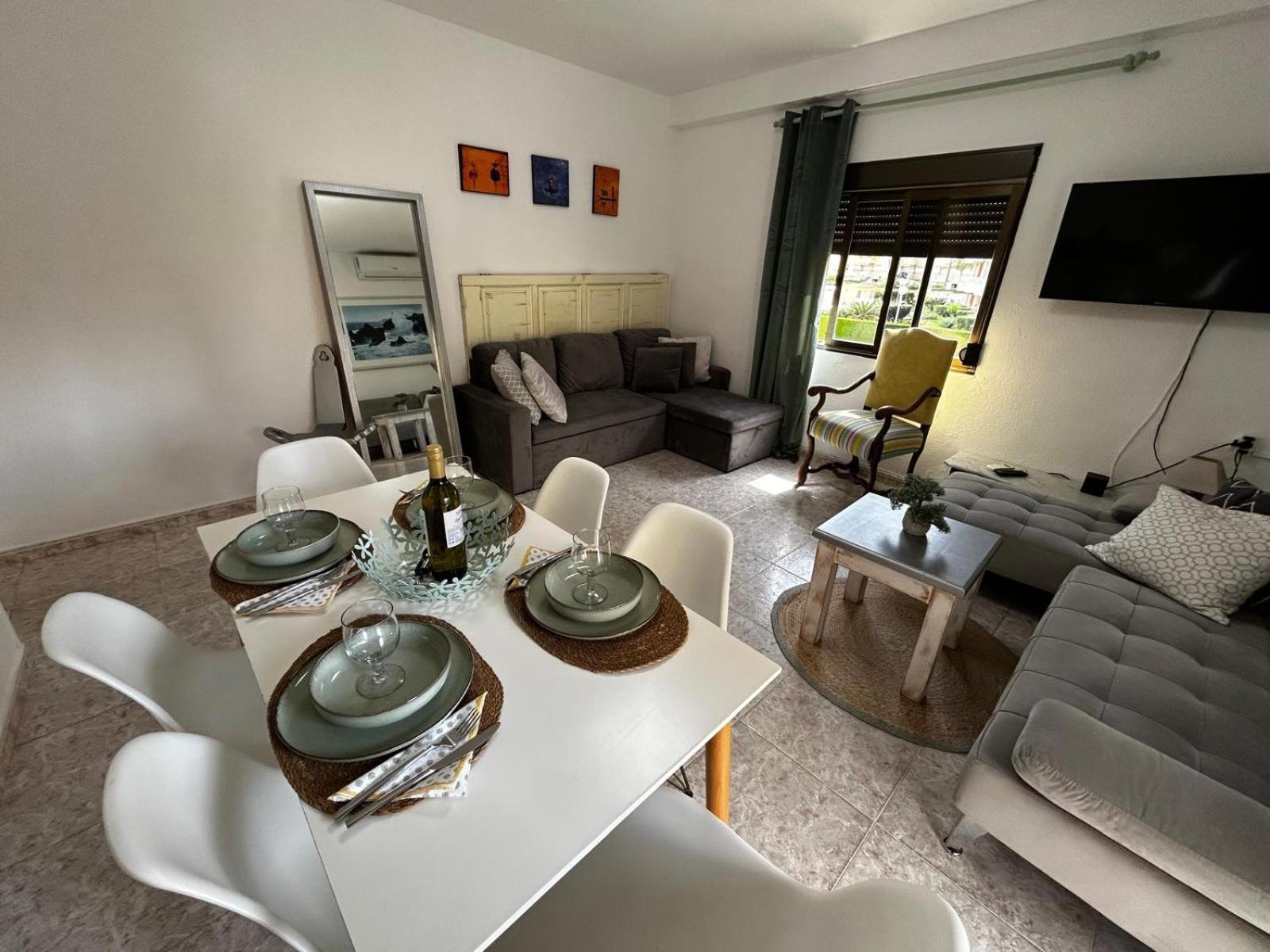 Apartament 100 M De Playa De Gandia 3 -4 Personas Parking Ascensor Екстер'єр фото