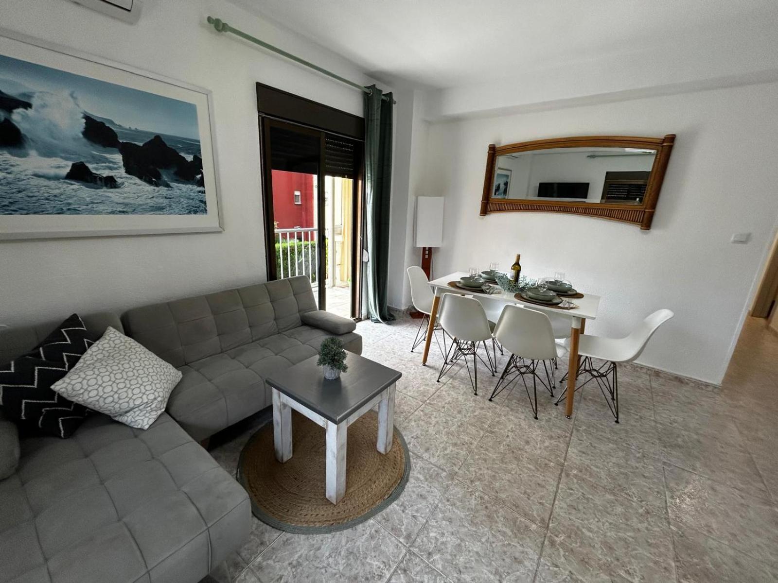 Apartament 100 M De Playa De Gandia 3 -4 Personas Parking Ascensor Екстер'єр фото