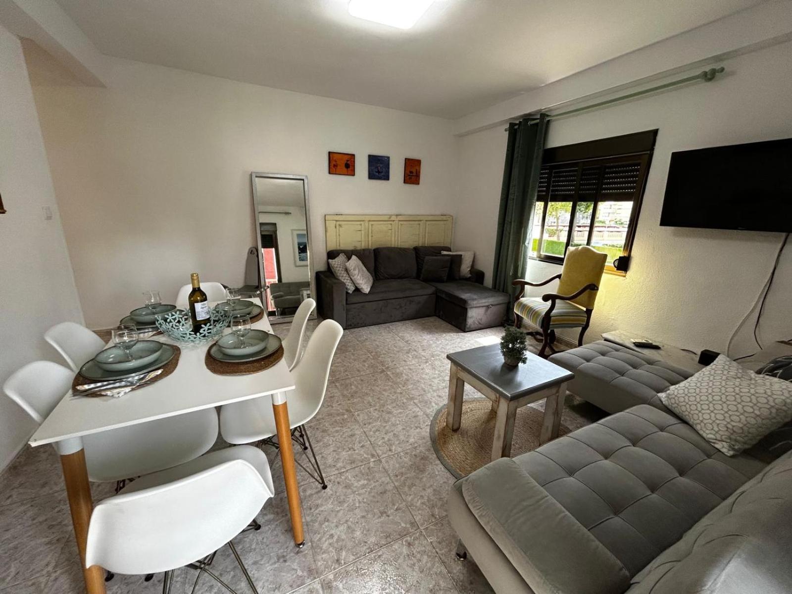 Apartament 100 M De Playa De Gandia 3 -4 Personas Parking Ascensor Екстер'єр фото